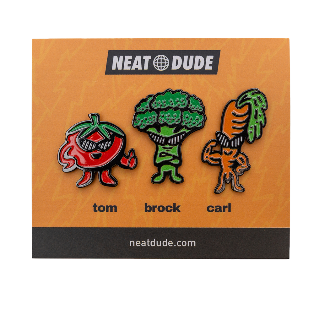 Veggie Gang Pin Set