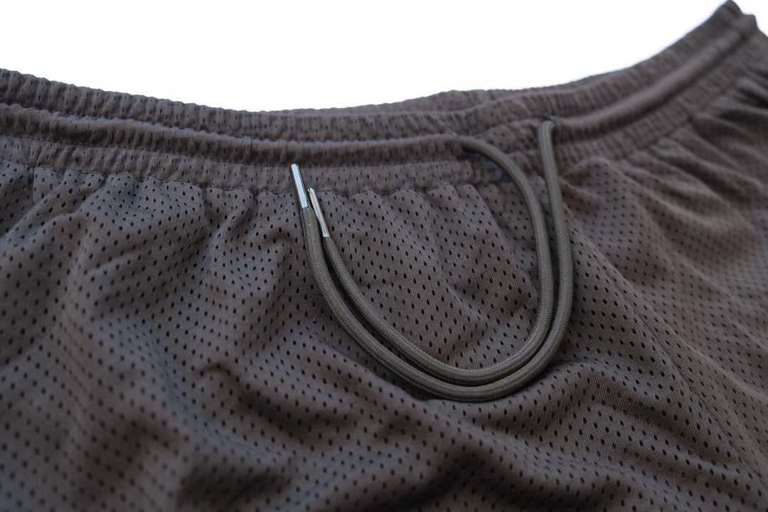 Varsity Mesh Shorts - Black