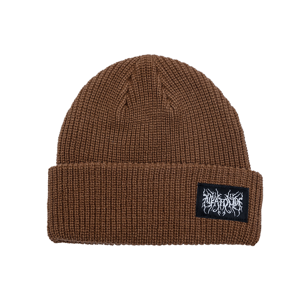 Metal Beanie - Brown