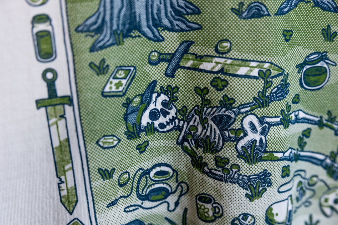 Loot Drop Tee - Bone