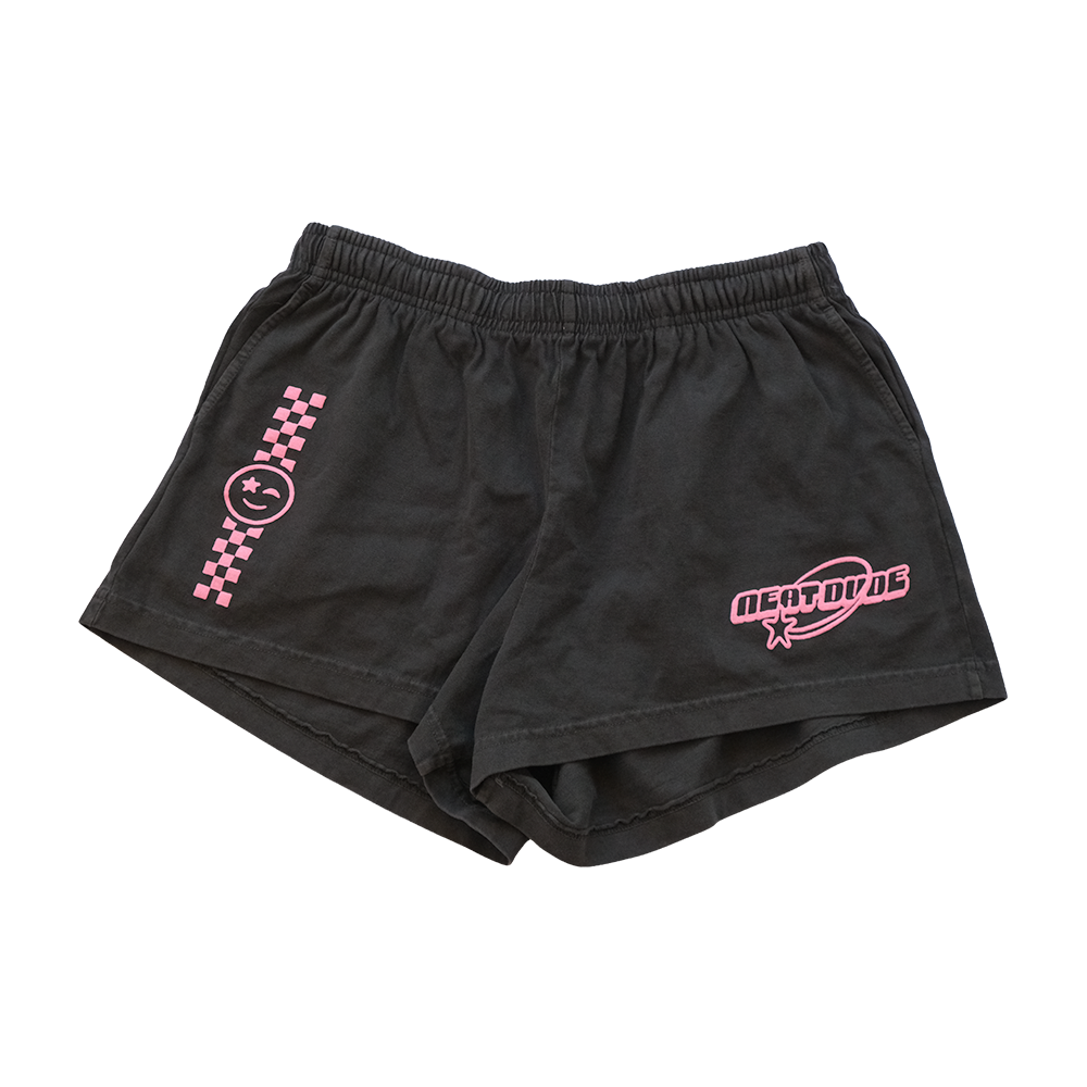 Shooting Star Puff Print Shorts